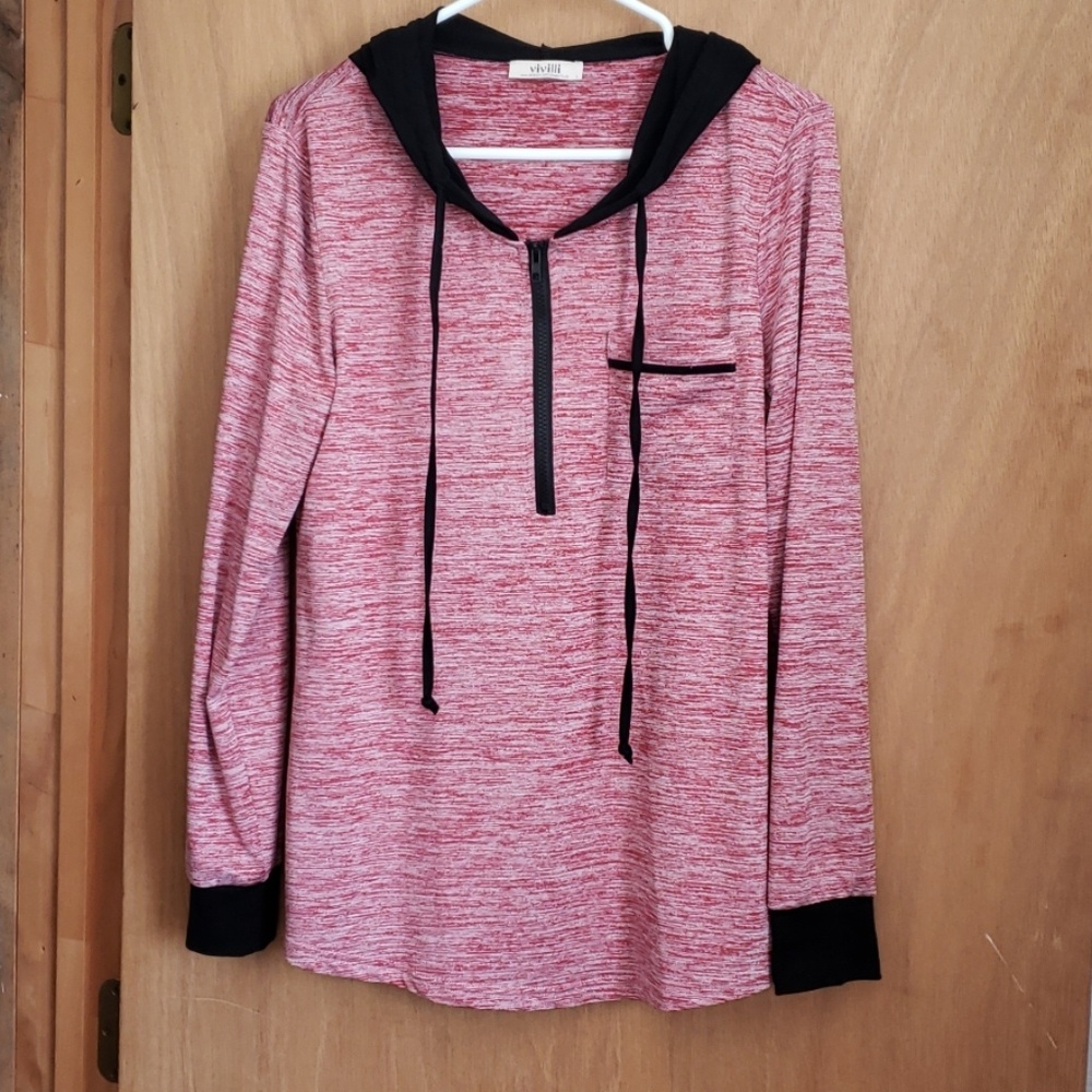 Red Hoodie never worn